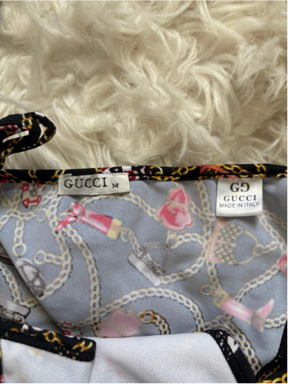 Vintage Y2K Gucci printed bikini with tags - Picture 5 of 12